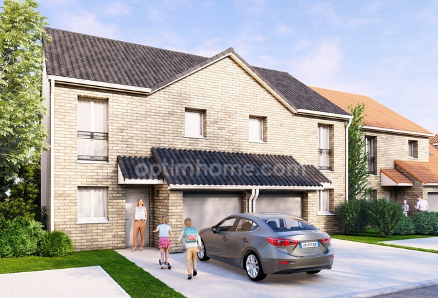 A TETEGHEM - MAISON NEUVE SEMI-INDIVIDUELLE ! "ON POSE LES MEUBLES..." A 15 MN DU CENTRE VILLE DE DUNKERQUE ! — photo 1