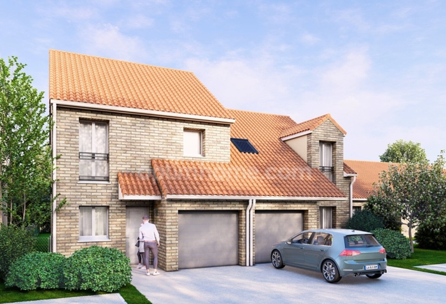 A TETEGHEM - MAISON NEUVE SEMI-INDIVIDUELLE ! "ON POSE LES MEUBLES..." A 15 MN DU CENTRE VILLE DE DUNKERQUE ! — photo 1