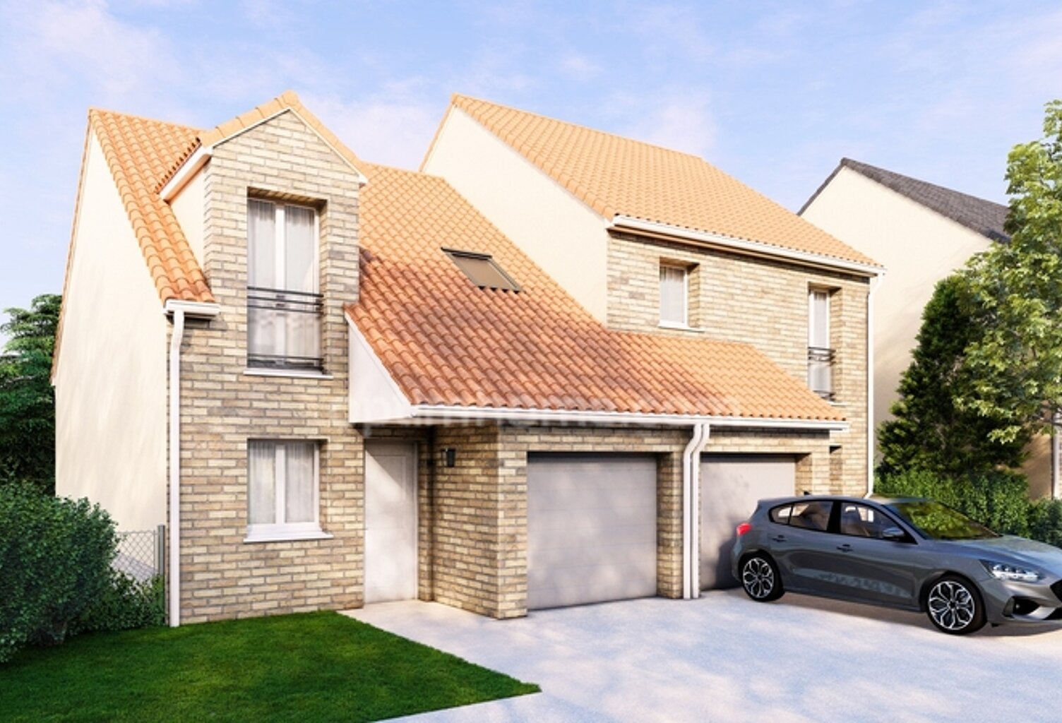 A TETEGHEM - MAISON NEUVE SEMI-INDIVIDUELLE ! "ON POSE LES MEUBLES..." A 15 MN DU CENTRE VILLE DE DUNKERQUE ! — photo 1