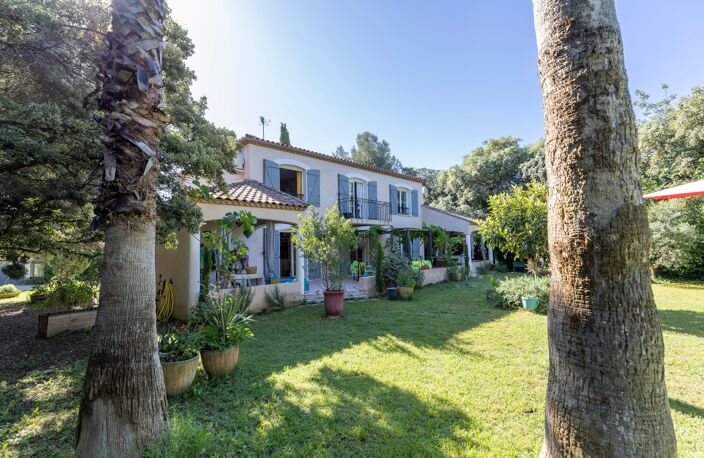 DANS LE CENTRE DE CASTELNAU LE LEZ (34) ,IDEAL PROJET FAMILIAL : MAGNIFIQUE BASTIDE AVEC JARDIN ET TERRAINS CONSTRUCTIBLES — photo 3