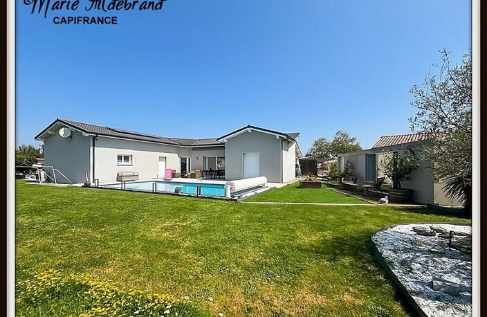 MURET – Villa contemporaine 134 m² avec piscine, vue dégagée et terrain de plus de 1 000 m² — photo 2