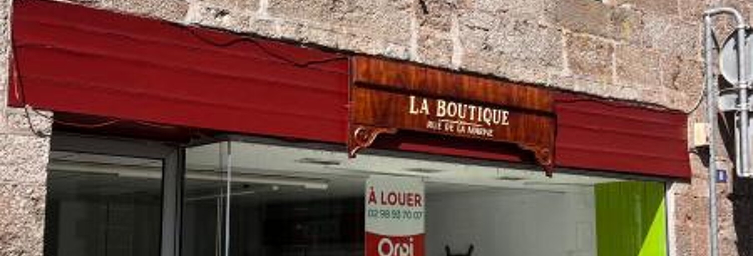 Commerce  50 m² à louer à Rostrenen (22110)