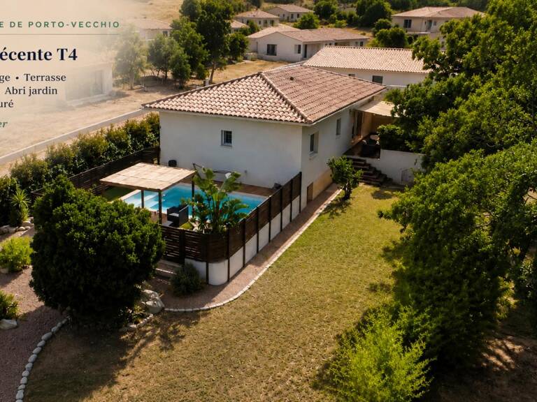Maison  T4 avec piscine et garage -  STE LUCIE DE PORTO-VECCHIO 20144 - CORSE DU SUD - FRANCE — photo 1