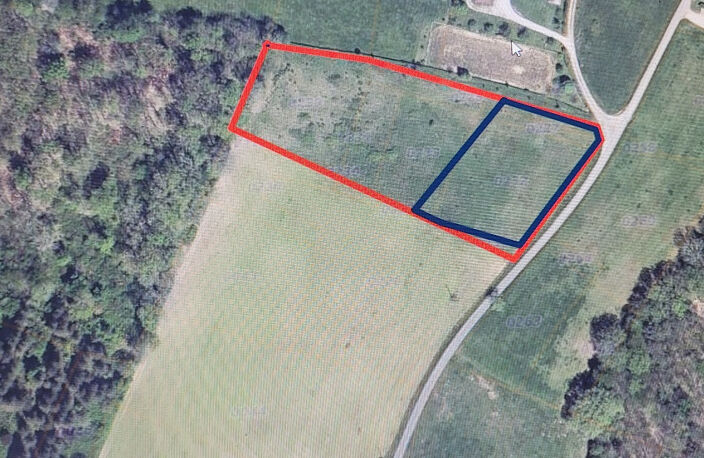 Rare! Idéal pour un beau projet de construction avec jolie VUE dégagée!: 1 HECTARE dont  environ 4000 m2 constructibles! — photo 2