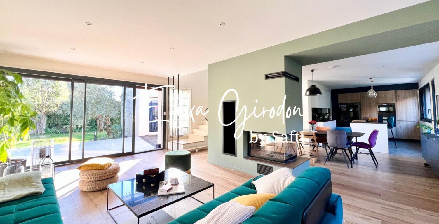 Maison familliale d'exception au coeur de Miribel - Jardin et terrasse — photo 1
