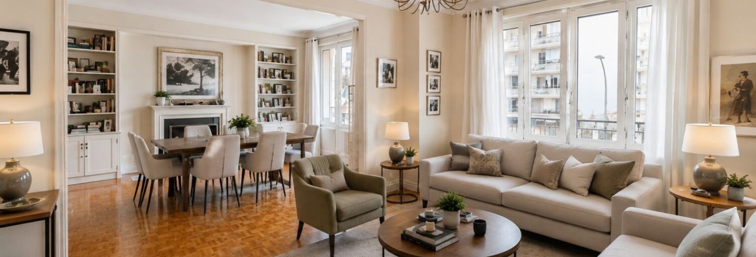 Appartement 5 Pièces 100 m² à vendre à Paris 16 (75016)