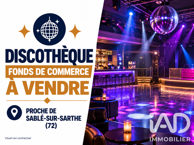 Vente Club, Discothèque 450 m&sup2; — photo du bien