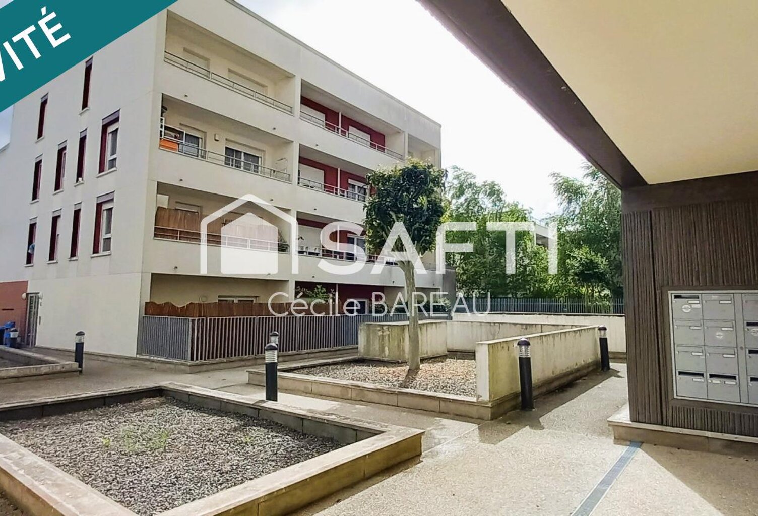 F2 avec jardin et parking en sous-sol — photo 1