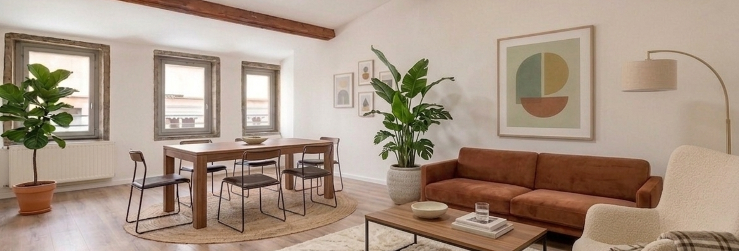 Appartement 4 Pièces 111 m² à vendre à Lyon 1 (69001)