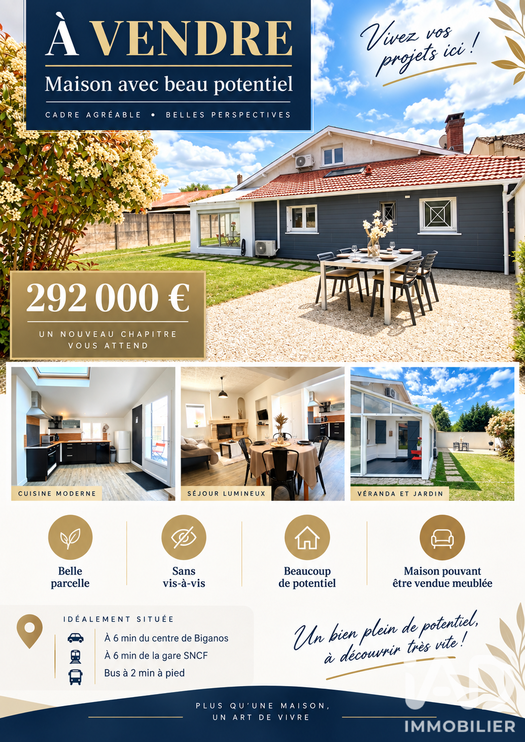 Agence immobilière de I@D FRANCE