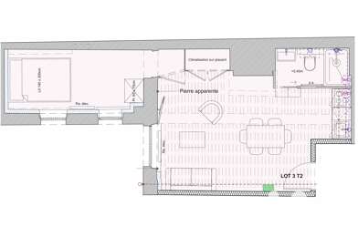 Appartement 2 pièces 145000 €