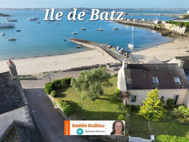 Ile de Batz : Maison de 4 pièces - 3 chambres - pleine vue mer accès direct à la plage — photo 1