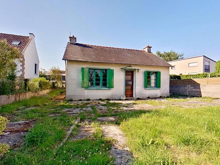 Dpt Côtes-d’Armor (22), à vendre PAIMPOL – Secteur Lanvignec – Maison à reprendre – 65 m² de plain-pied – T3 – 2 chambres – Combles 56 m² - Terrain 634m² -2 dépendances – Centre et port proches — photo 1