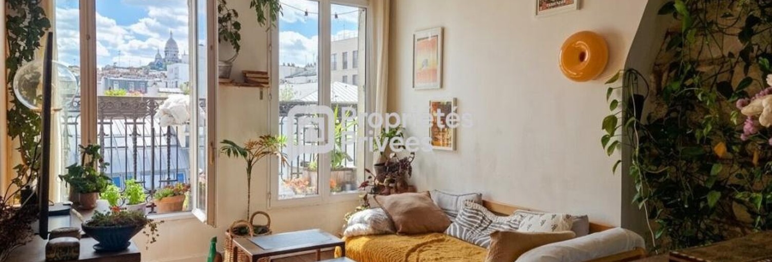 Appartement 2 Pièces 34 m² à vendre à Paris 18 (75018)