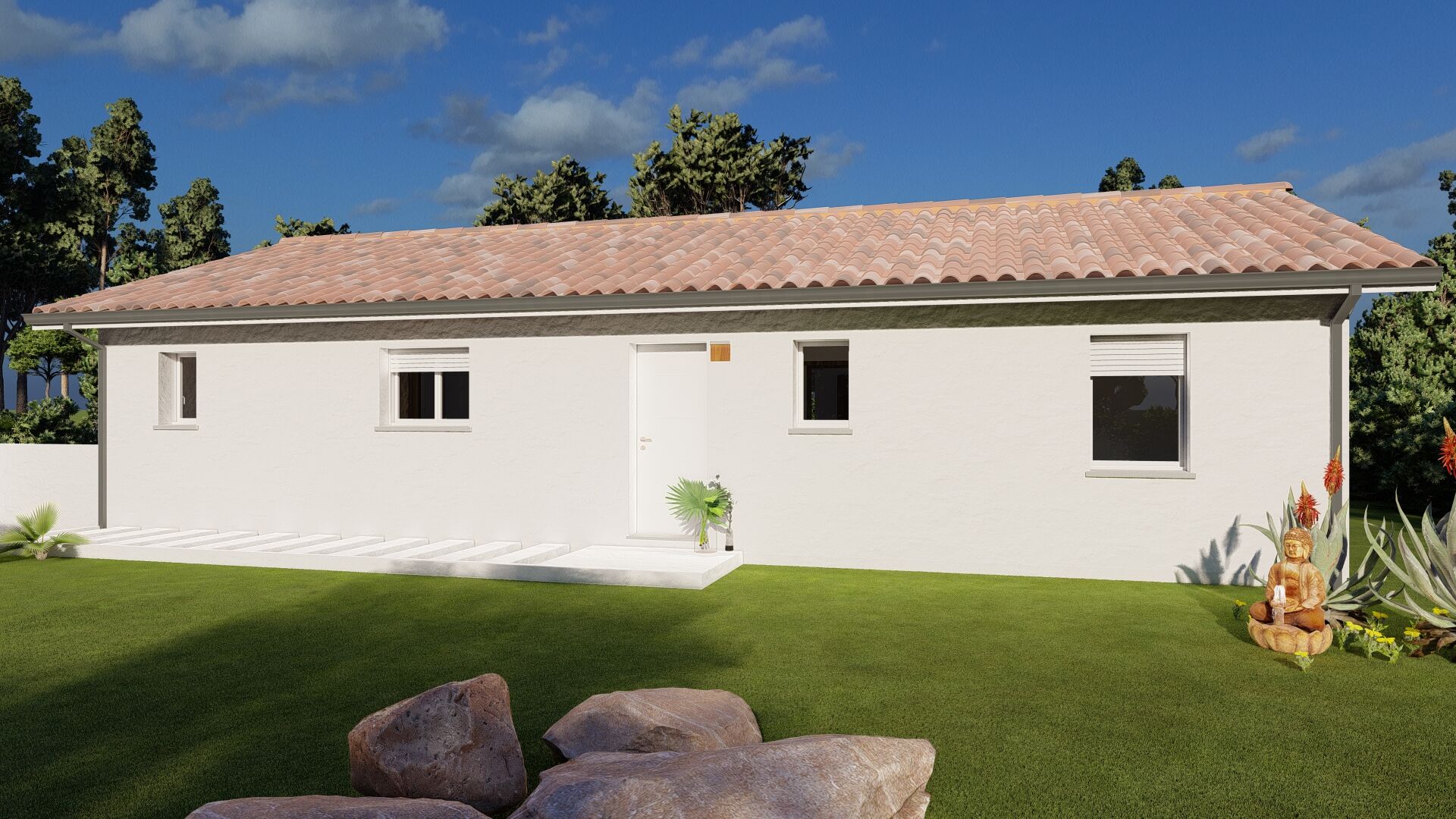 Projet de construction – Maison PANAMA 99 m² sur terrain de 1 400 m² à Fraisse