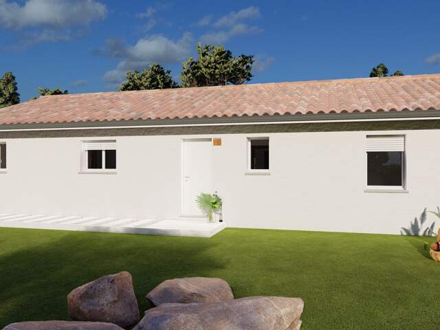 Projet de construction – Maison PANAMA 99 m² sur terrain de 1 400 m² à Fraisse  — photo du bien
