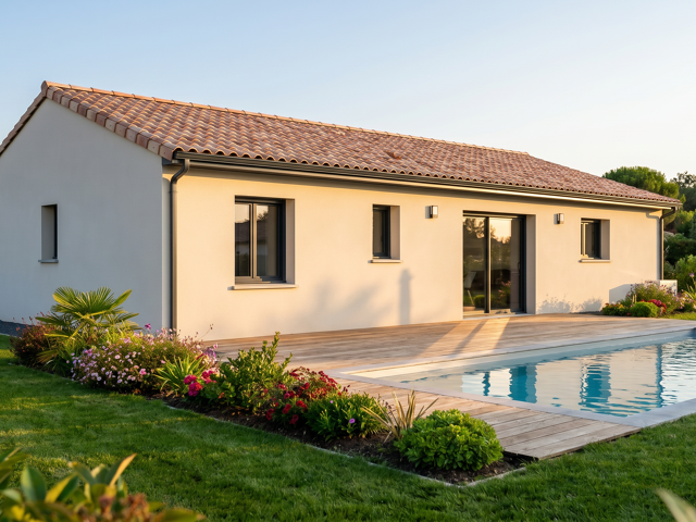 Projet de construction d'une maison neuve à Ribagnac – modèle PARIS — photo du bien