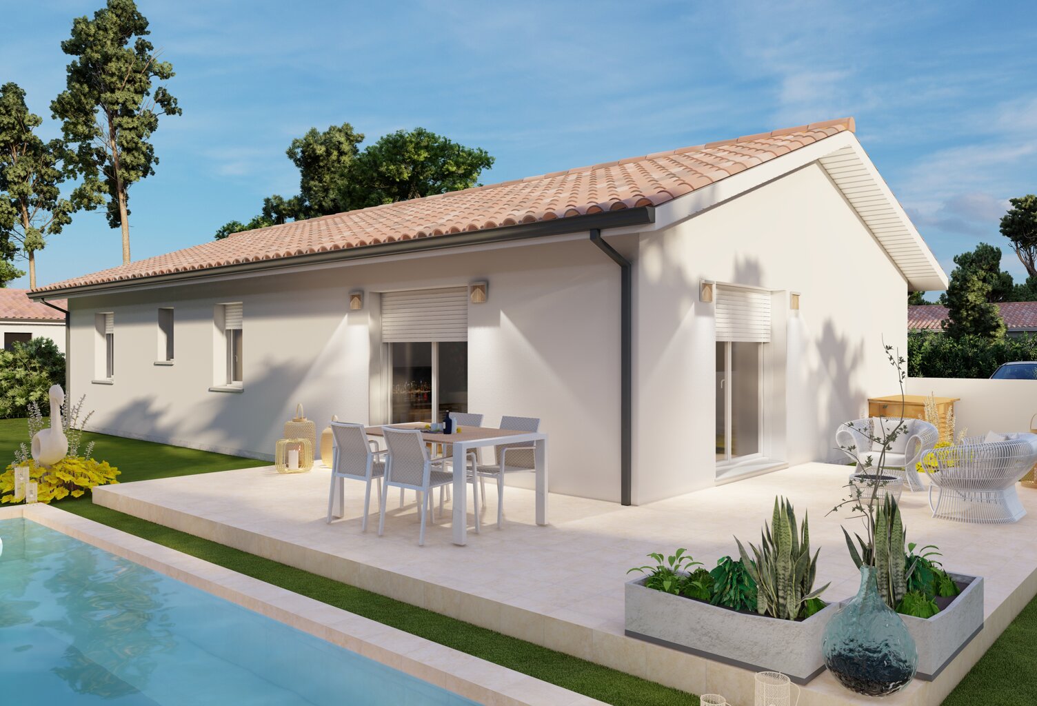 Projet de construction d'une maison neuve– Maison HANOI  à Fraisse (proche de Bergerac) — photo 1