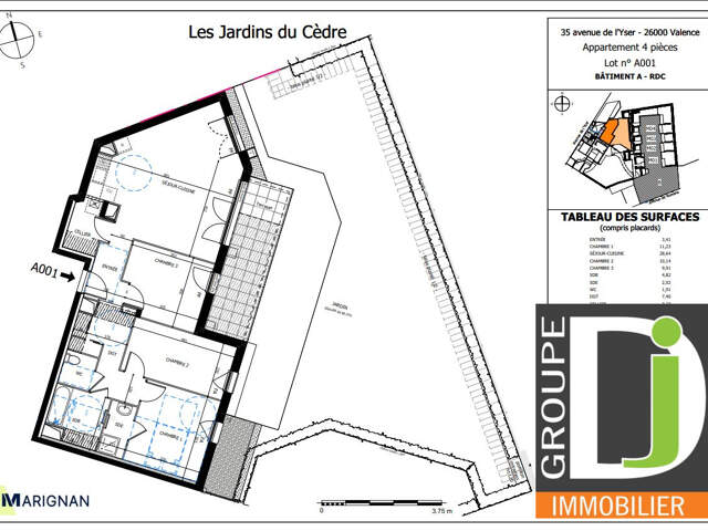 PROGRAMME NEUF EN VEFA à vendre à Valence, avec terrasse — photo du bien