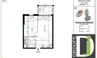 Appartement 2 Pièces 40 m² à vendre à Valence (26000)