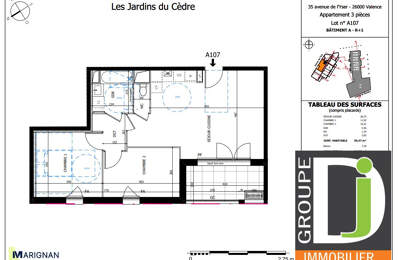 PROGRAMME NEUF EN VEFA à vendre à Valence, avec balcon — photo du bien