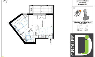 Appartement 2 Pièces 41 m² à vendre à Valence (26000)