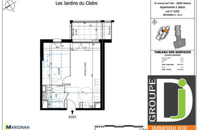 PROGRAMME NEUF EN VEFA à vendre à Valence, avec balcon — photo du bien