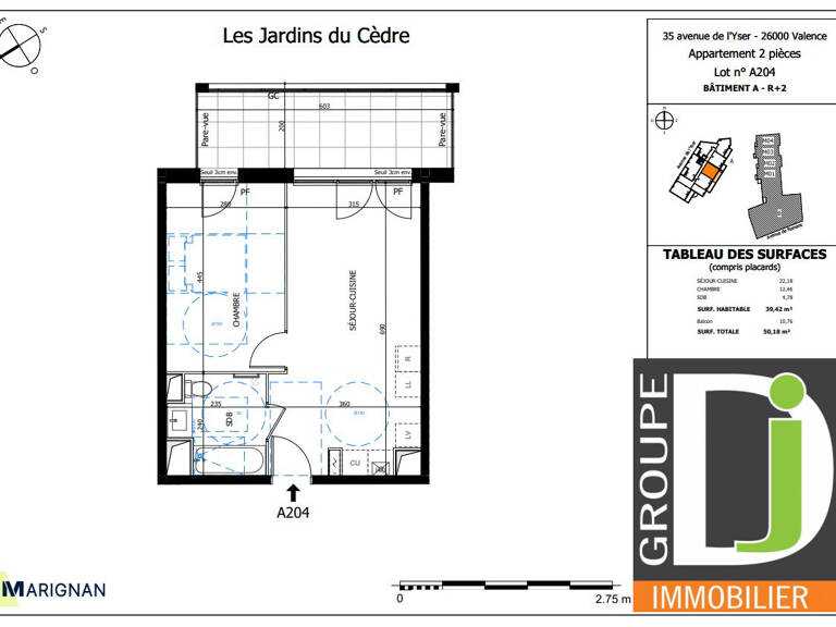PROGRAMME NEUF EN VEFA à vendre à Valence, avec balcon — photo 1