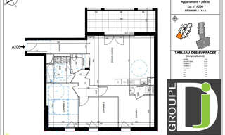Appartement 4 Pièces 82 m² à vendre à Valence (26000)