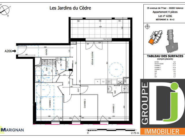 PROGRAMME NEUF EN VEFA à vendre, avec balcon — photo du bien