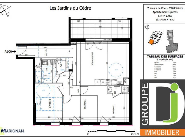 PROGRAMME NEUF EN VEFA à vendre, avec balcon — photo 1