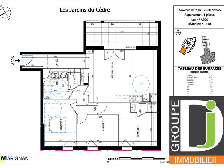 PROGRAMME NEUF EN VEFA à vendre à Valence, avec balcon — photo 1