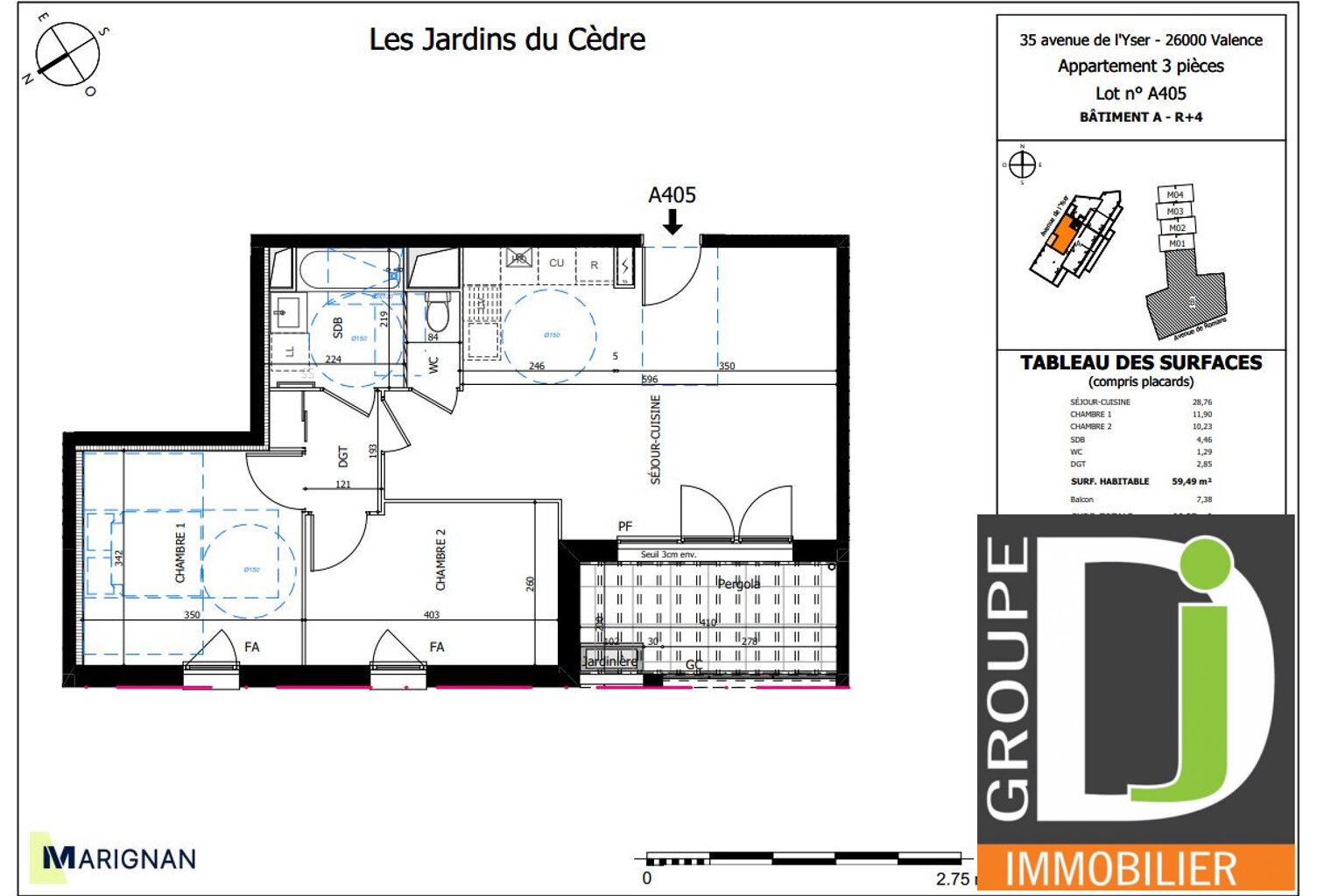PROGRAMME NEUF EN VEFA à vendre à Valence, avec balcon — photo 1