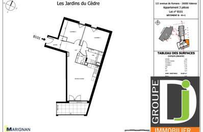 PROGRAMME NEUF EN VEFA à vendre à Valence, avec balcon — photo du bien
