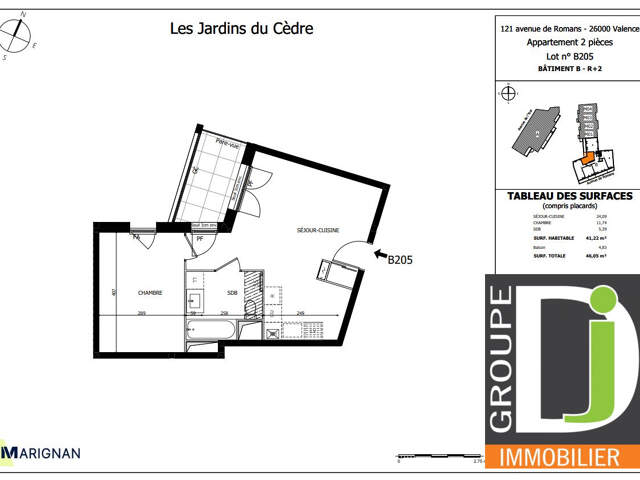 PROGRAMME NEUF en VEFA à vendre à Valence, avec balcon — photo du bien