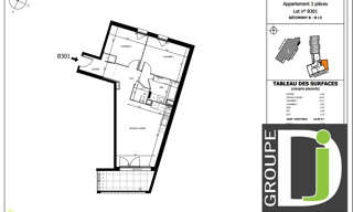 Appartement 3 Pièces 64 m² à vendre à Valence (26000)