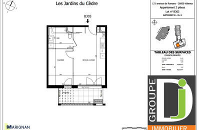 PROGRAMME NEUF EN VEFA à vendre à Valence, avec balcon — photo du bien