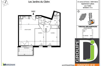 PROGRAMME NEUF EN VEFA à vendre à Valence, avec balcon — photo du bien