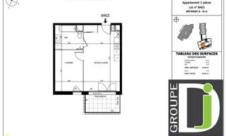 Appartement 2 Pièces 42 m² à vendre à Valence (26000)