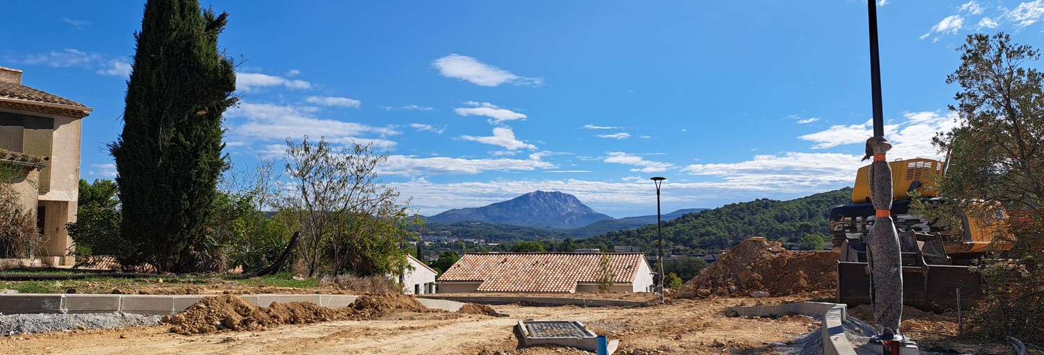 Terrain 1060 m² à construire Aix-en-Provence (13090)