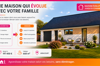 Maison 3 pièces 197400 €