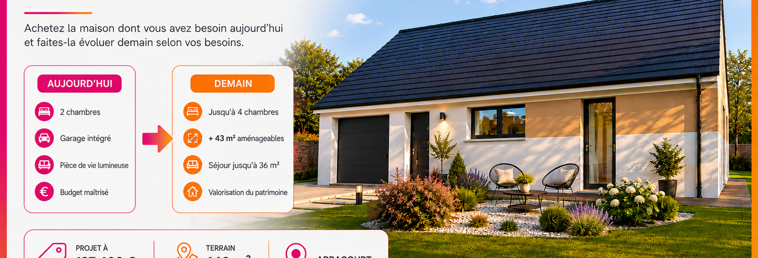 Maison 100 m² à construire Arracourt (54370)