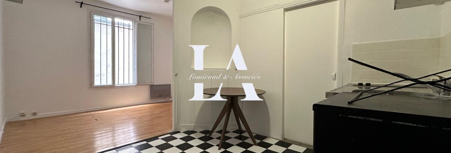 Appartement 1 Pièce 21 m² à louer à Paris 17 (75017)