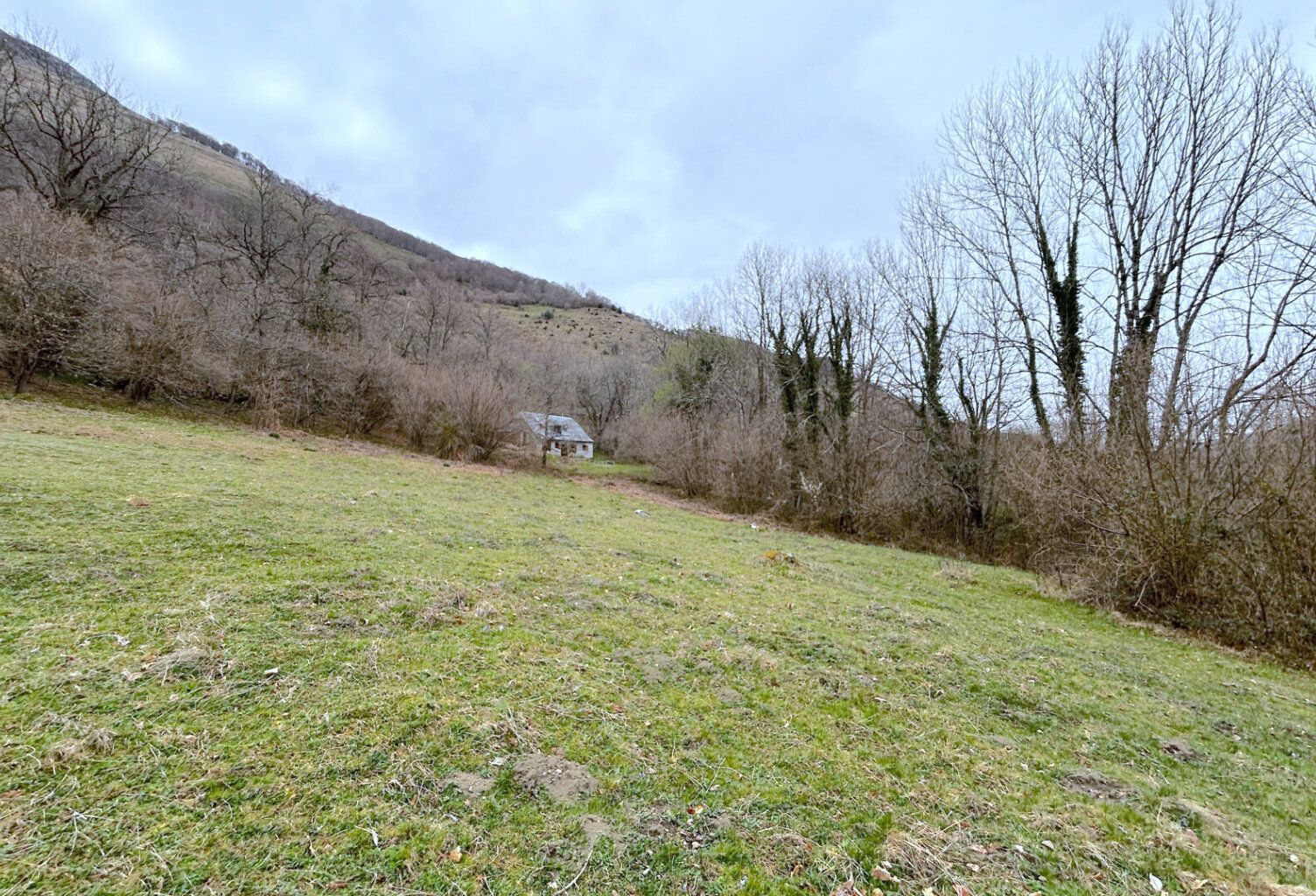 A VENDRE ANCIENNE GRANGE DE 120 M2 SUR 15000 M2 DE TERRAIN - SECTEUR SALLES - ARGELES GAZOST — photo 1