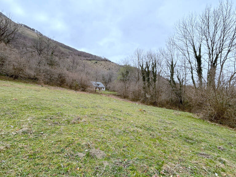 A VENDRE ANCIENNE GRANGE DE 120 M2 SUR 15000 M2 DE TERRAIN - SECTEUR SALLES - ARGELES GAZOST — photo 1