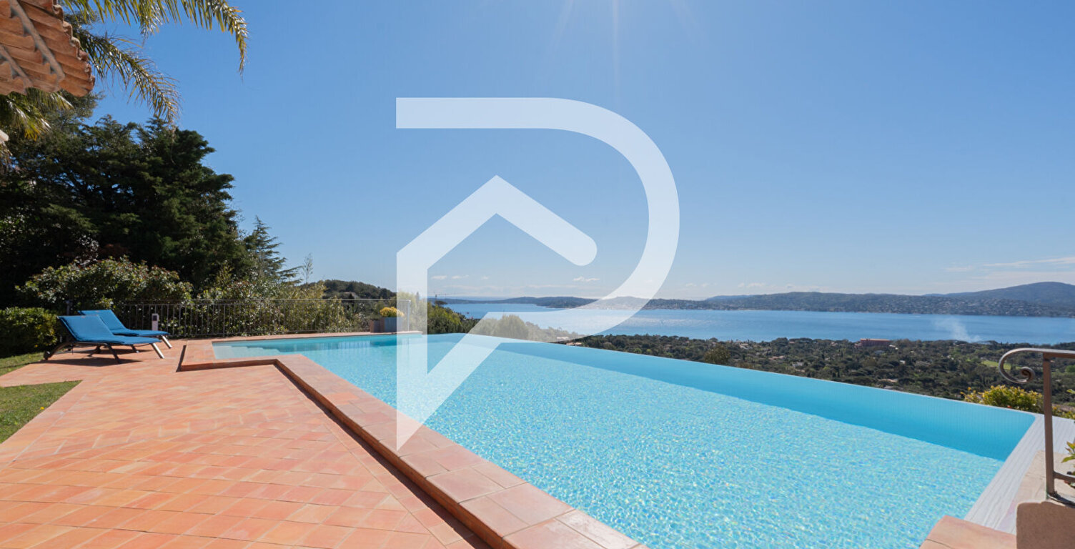 GRIMAUD MAISON 9 Pièces 640M2 env vue mer avec Piscine — photo 1