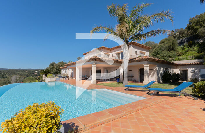GRIMAUD MAISON 9 Pièces 640M2 env vue mer avec Piscine — photo 2