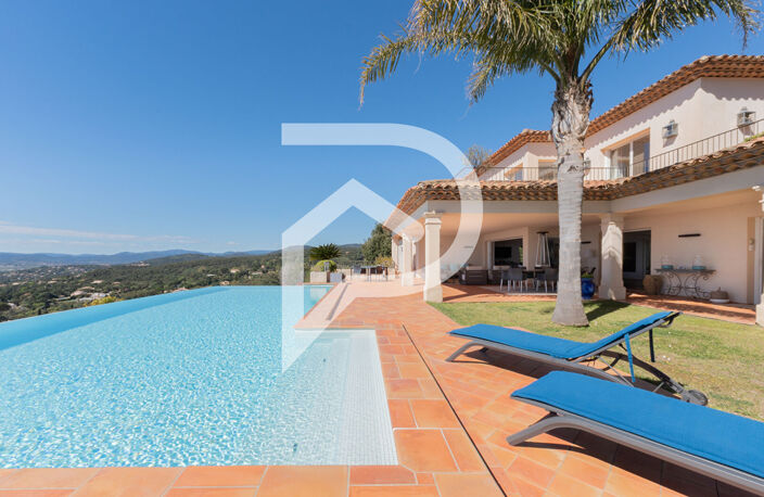 GRIMAUD MAISON 9 Pièces 640M2 env vue mer avec Piscine — photo 3