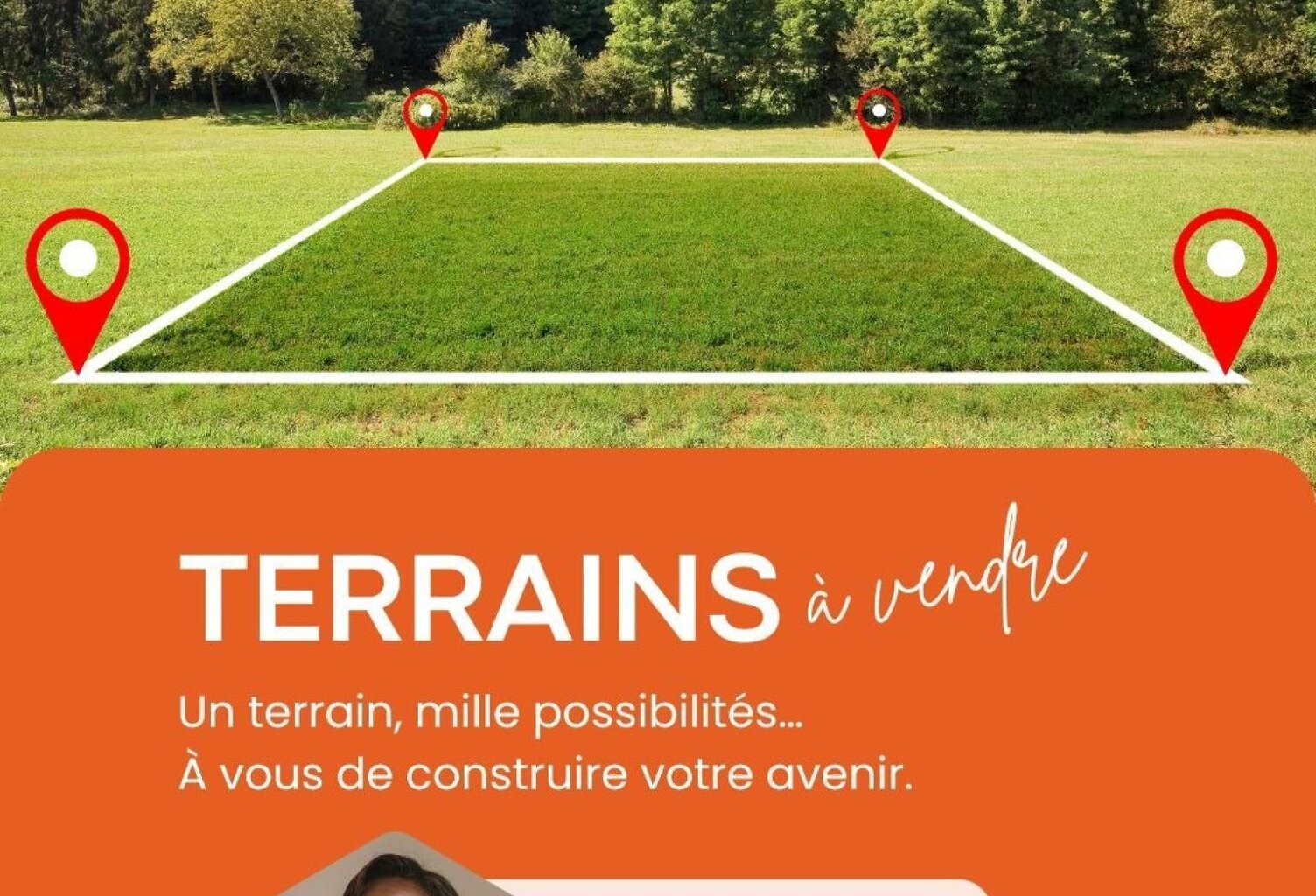 GALGON  TERRAIN À BÂTIR IDÉALEMENT SITUÉ EN CENTRE-BOURG — photo 1