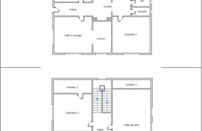 REMERING LES PUTTELANGES Maison 164 m² à rénover  5 chambres  Terrain de 2 323 m²  Garages et sous-sol complet — photo 2